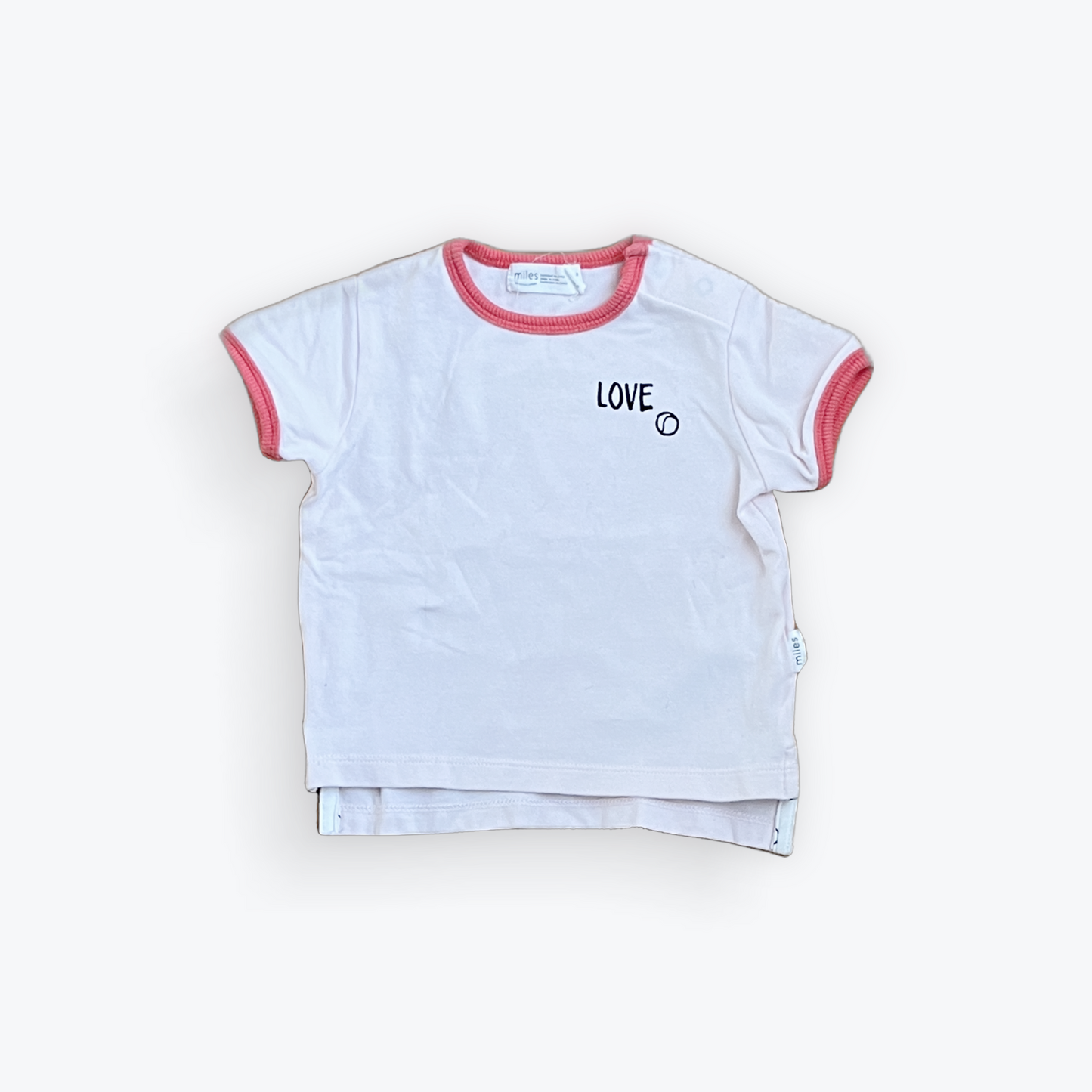 T-shirt Miles The label 3 mois