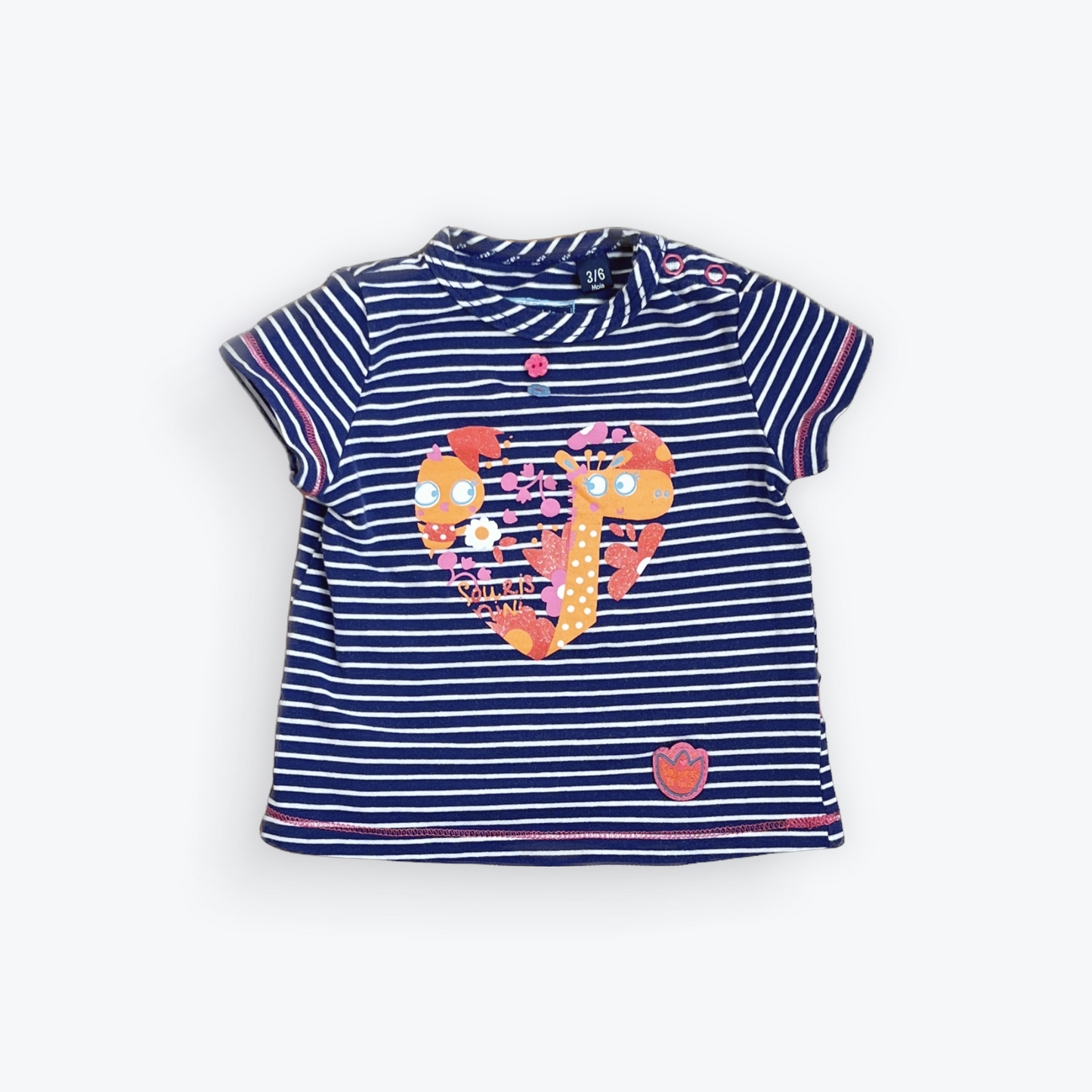 T-shirt Souris Mini 3-6 mois