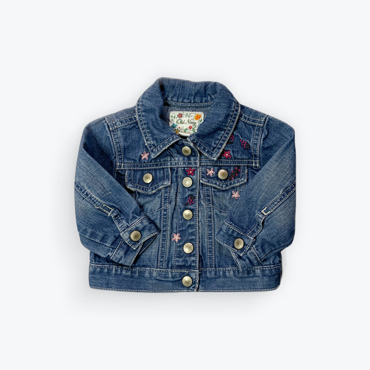 Veste en jean Old navy 6-12 mois