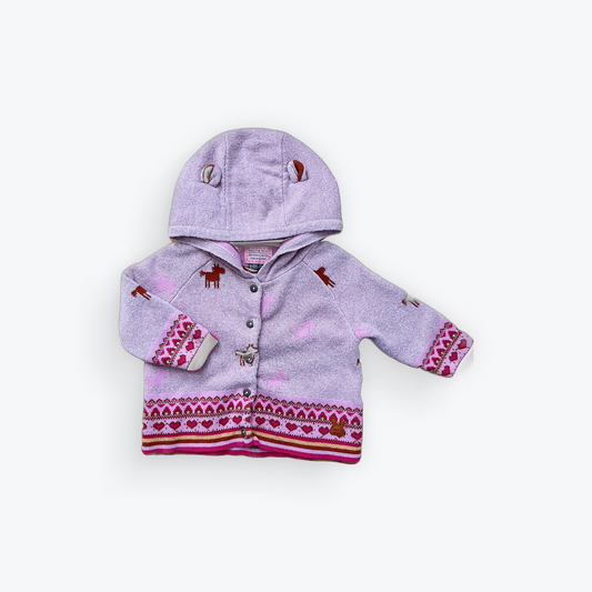 Veste à capuche Souris mini 9 -12 mois